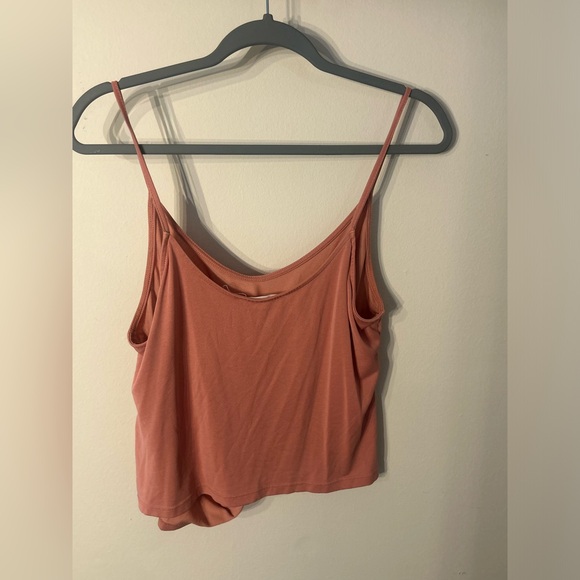 All In Favor Nordstrom Soft Spaghetti Strap Pink Tank Top size Large. - Picture 5 of 6
